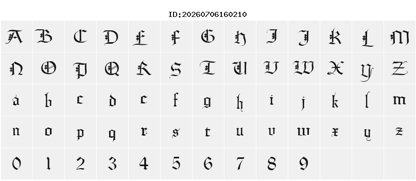Character Map