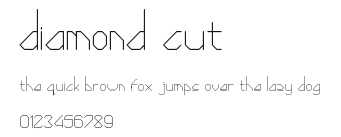 Diamond Cut.ttf