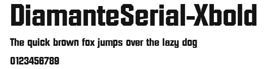DiamanteSerial-Xbold.ttf