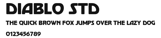 Diablo Std.otf