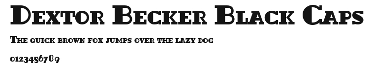 Dextor Becker Black Caps.ttf