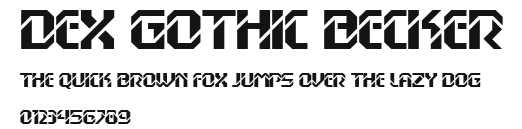 Dex Gothic Becker Preview