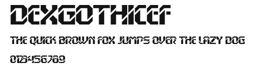 DexGothicEF Preview