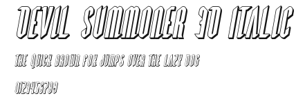 Devil Summoner 3D Italic.ttf