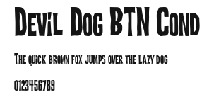 Devil Dog BTN Cond Preview