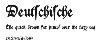 Deutschische Preview
