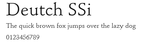 Deutch SSi Preview