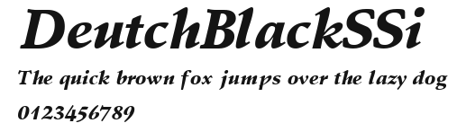 DeutchBlackSSi Preview