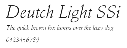 Deutch Light SSi.ttf