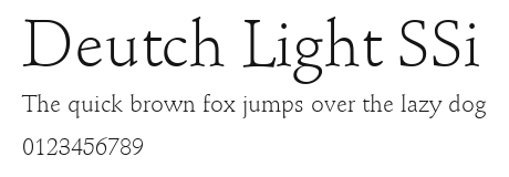 Deutch Light SSi.ttf