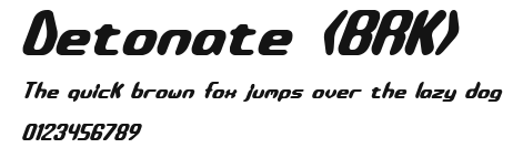 Detonate (BRK) Preview