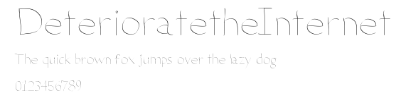 DeterioratetheInternet Preview