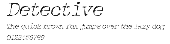 Detective Preview