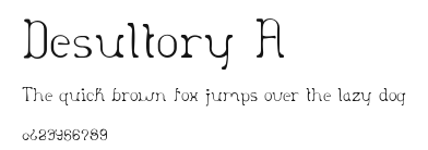 Desultory A Preview
