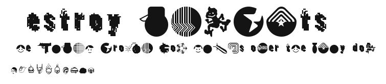 DestroyDingbats Preview