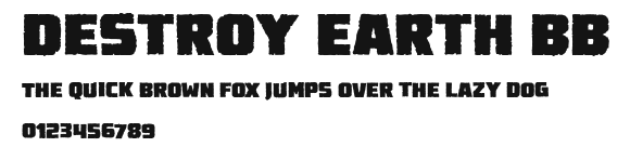 Destroy Earth BB Preview
