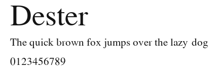 Dester   Preview