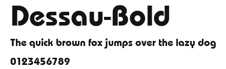 Dessau-Bold Preview