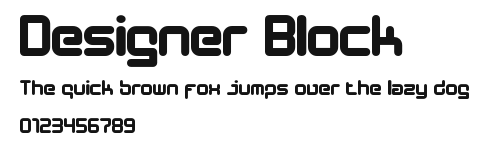 Designer Block.otf