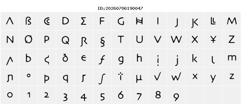 Character Map