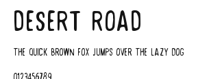 Desert Road.otf