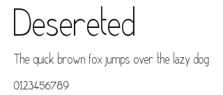 Desereted Preview