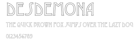 Desdemona Preview