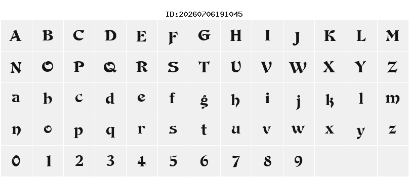 Character Map