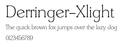 Derringer-Xlight.otf