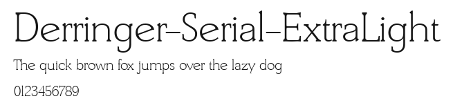 Derringer-Serial-ExtraLight Preview
