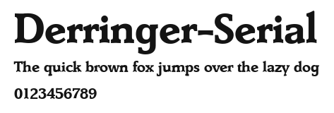 Derringer-Serial.ttf