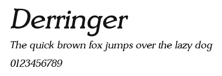 Derringer Preview