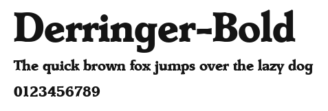 Derringer-Bold Preview