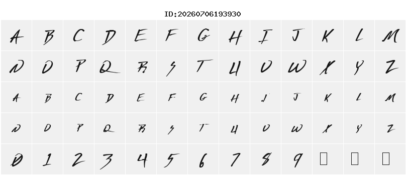 Character Map