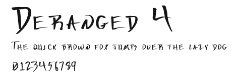 Deranged 4.ttf