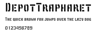 DepotTrapharet.otf