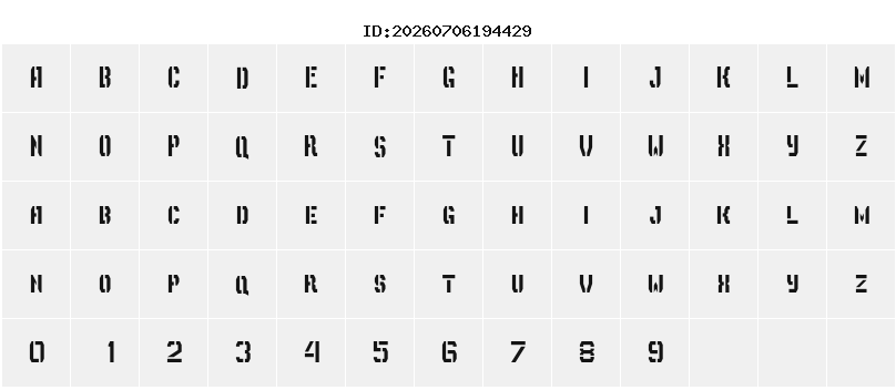 Character Map