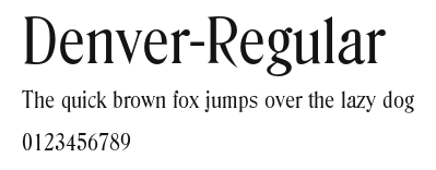 Denver-Regular Preview