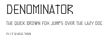 Denominator Preview