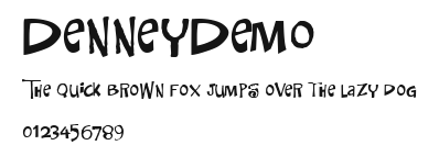 DenneyDemo.ttf