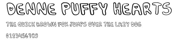 Denne Puffy-Hearts.ttf