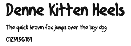 Denne Kitten Heels.ttf