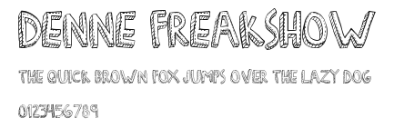 Denne Freakshow.ttf