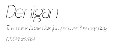 Denigan.ttf