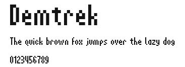 Demtrek.ttf