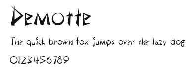 Demotte Preview