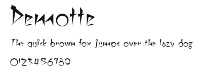 Demotte.ttf