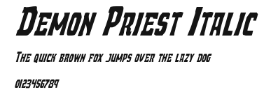 Demon Priest Italic.ttf