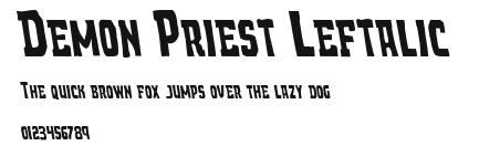 Demon Priest Leftalic.ttf