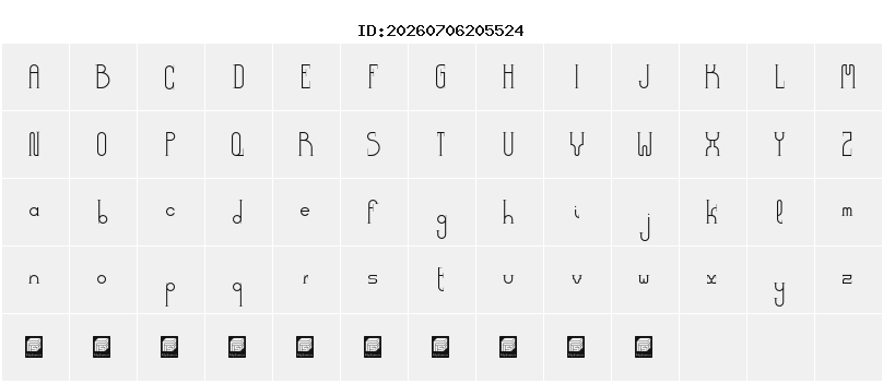 Character Map